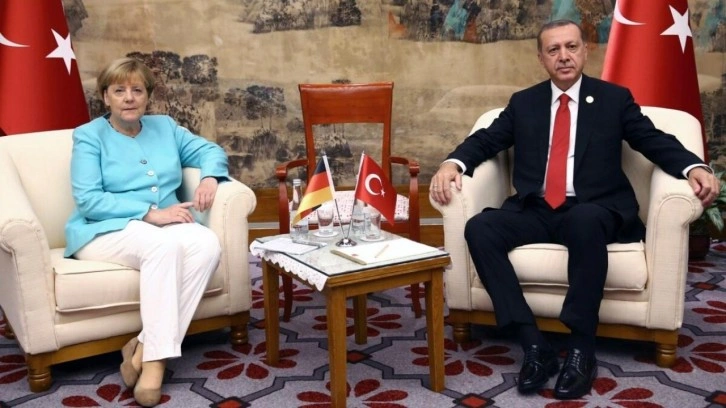 Merkel'den Erdoğan'la anısını anlattı: Onların Başbakanı benim