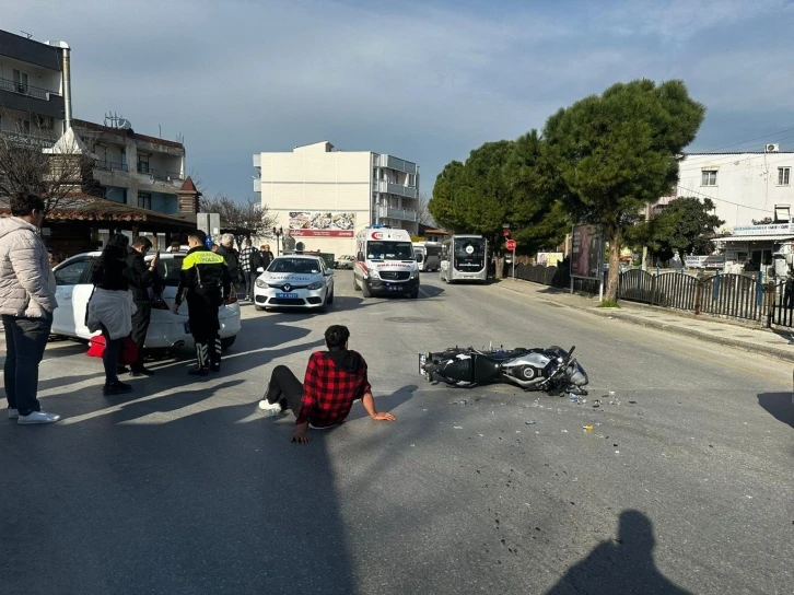Milas’taki kazalarda 3 motosiklet sürücüsü yaralandı
