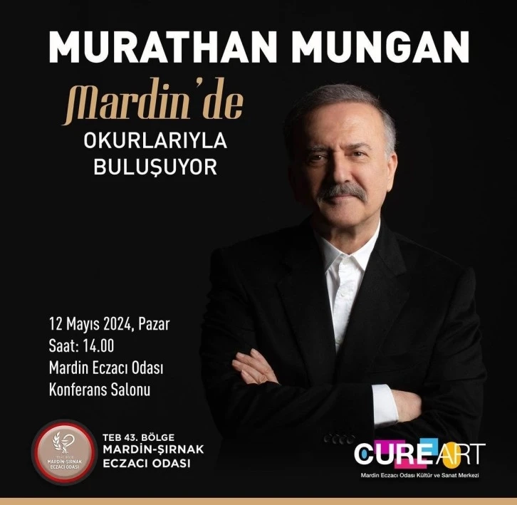Murathan Mungan Mardin’de Okurlarıyla Buluşuyor
