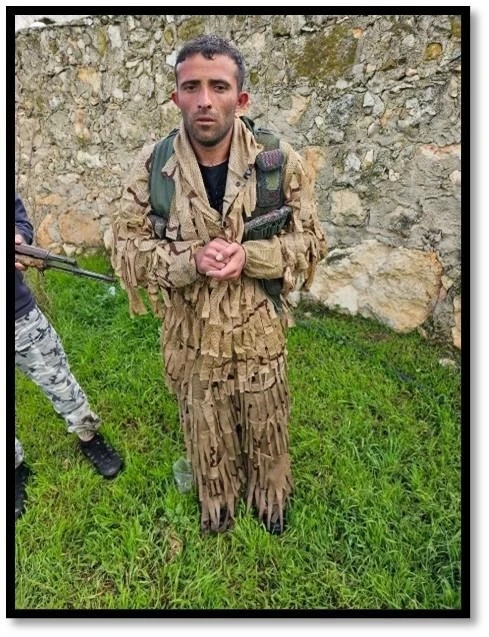PKK’lı terörist Zeytin Dalı Harekatı bölgesine sızmaya çalışırken yakalandı
