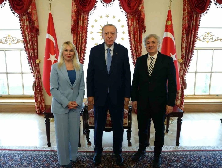 Prof. Özkan çifti Cumhurbaşkanı Erdoğan’la görüştü
