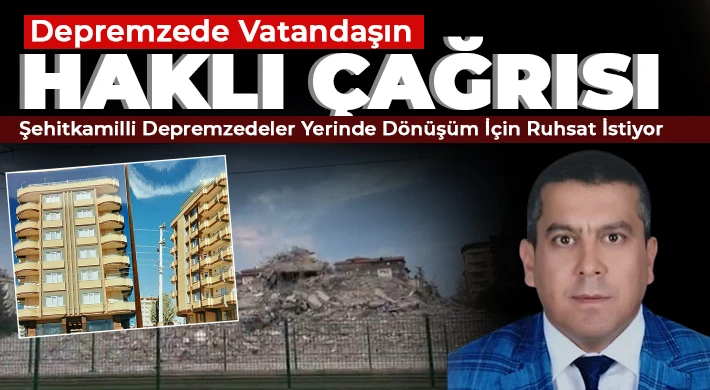 Şehitkamil Belediyesi Gaziantepli Depremzedeyi isyan ettirdi.