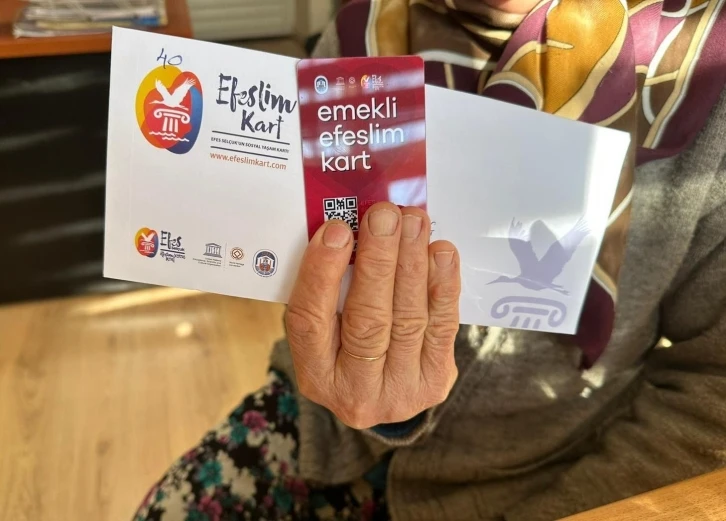 Selçuk Belediyesi’nden ‘Emekli Efeslim Kart’ projesi
