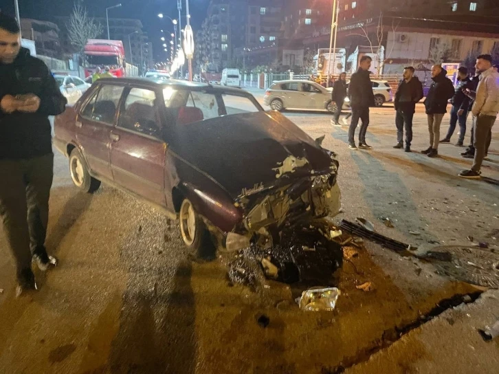 Siirt’te trafik kazası: 1 yaralı
