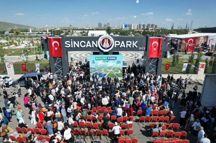 ‘Sincan Park’ açıldı
