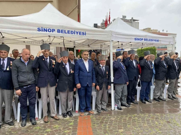 Sinop’ta Gaziler Günü kutlandı
