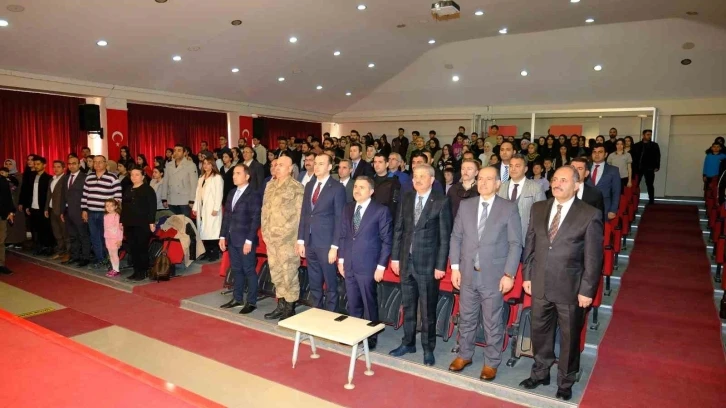 Şırnak’ta ’İstiklal Marşının Kabulü ve Mehmet Akif Ersoy’u Anma Günü’ programı
