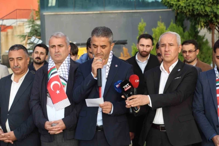 Şırnak’ta "Filistin İnsanlık Nöbeti Çadırı" kuruldu
