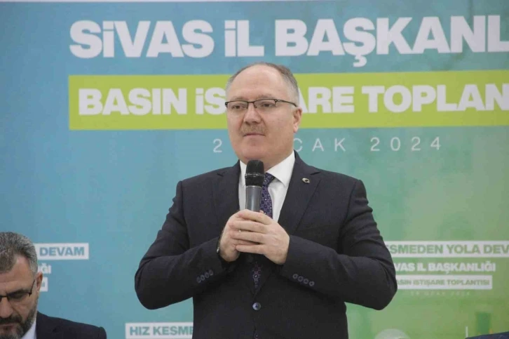 Sivas Belediyesi Başkan Adayı Bilgin: “Ak Parti’ye yakışır bir propaganda dönemi geçiriyoruz"
