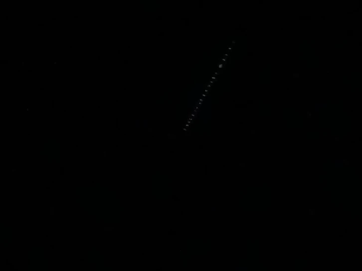 Starlink uyduları Kastamonu semalarında görüldü
