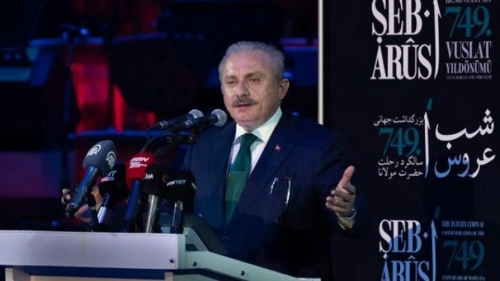 TBMM Başkanı Mustafa Şentop: Mevlana İslamsızlaştırılamaz