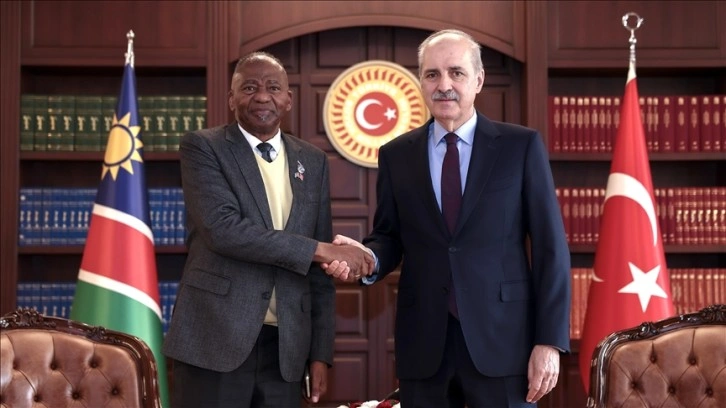 TBMM Başkanı Numan Kurtulmuş, Namibya Ulusal Meclisi Başkanı ile İstanbul'da Bir Araya Geldi