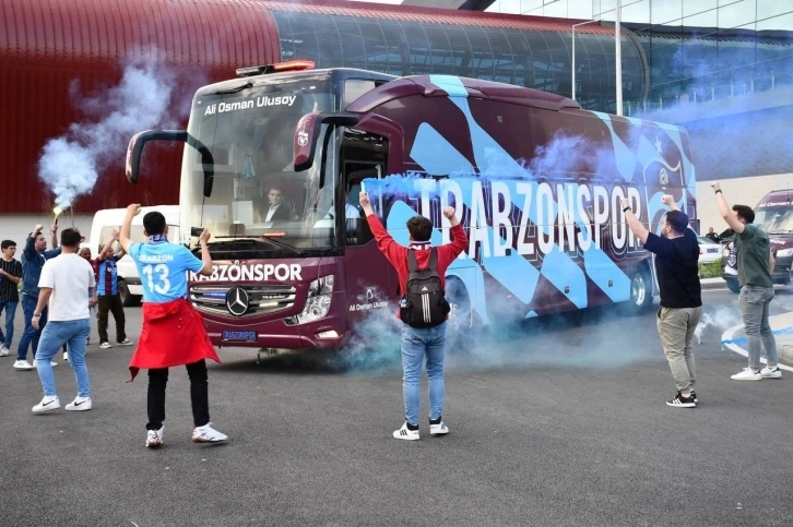 Trabzonspor, Kayseri’ye geldi
