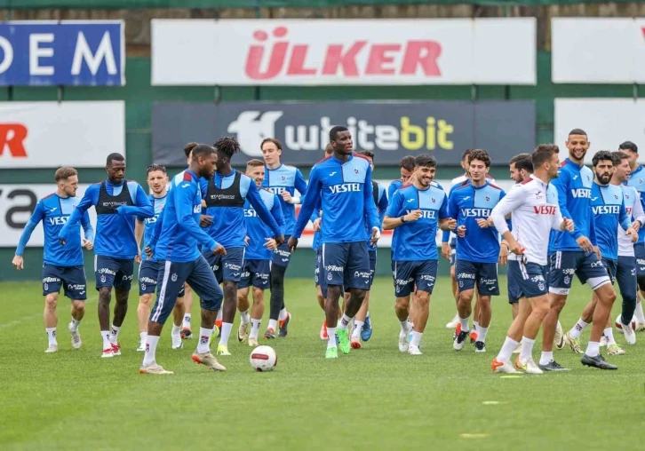 Trabzonspor, Kayserispor maçı hazırlıklarını tamamladı
