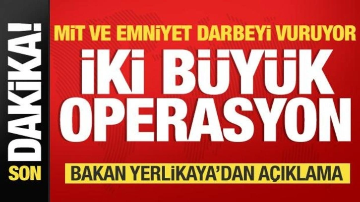 Gaziantep dahil Tüm Türkiye'de çifte operasyon! MİT ve Emniyet darbeyi vuruyor