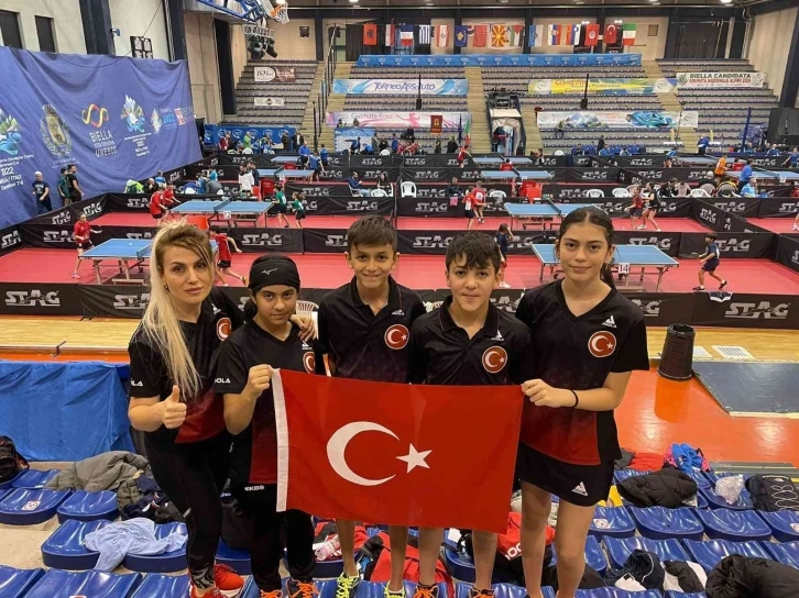 Türk milli takımının genç raketleri, Akdeniz Oyunları’na damga vurdu
