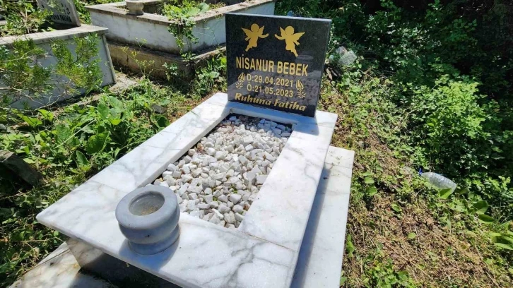 Türkiye’nin konuştuğu olayda Nisanur bebeğin mezarındaki yazı duygulandırdı
