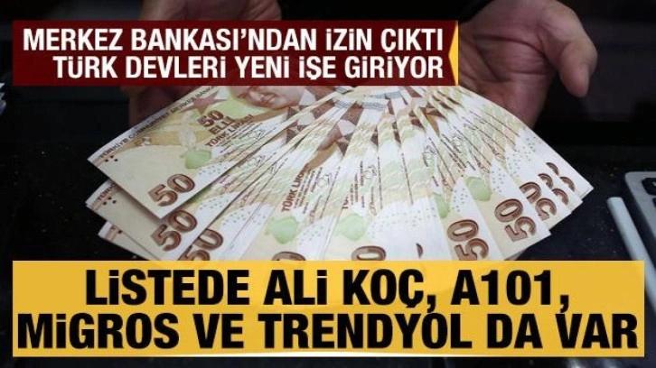 Türkiye’nin devleri e-para işine girdi: Ali Koç, A101, Migros ve Trendyol...