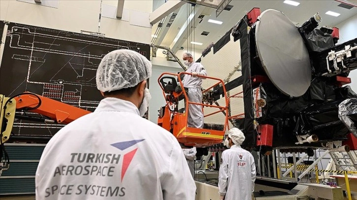 Türksat 6A'nın Uçuş Modeli ve Anten Testleri Tamamlandı