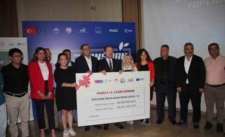 Vali Pehlivan: "Mersin’de TKDK projelerine 3.6 milyar lira destek sağlandı"
