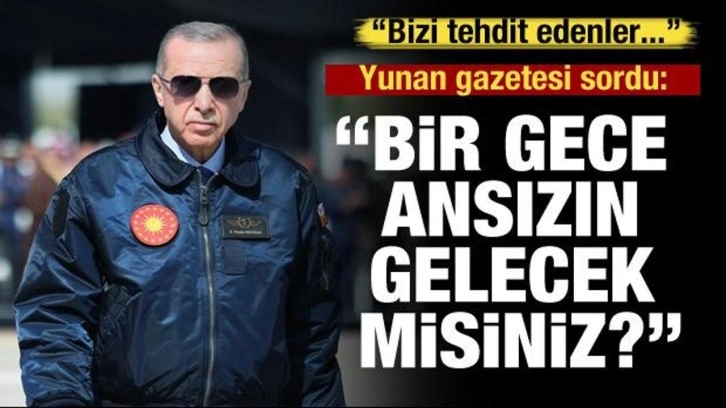 Yunan gazeteci Erdoğan'a 