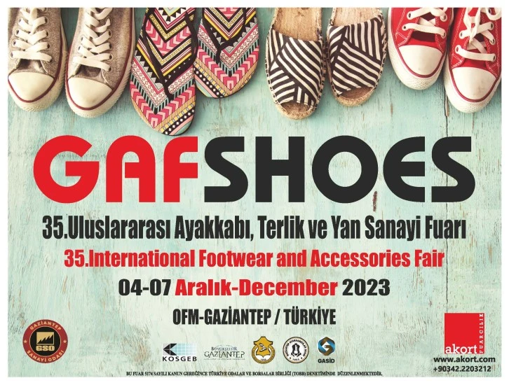 GAFSHOES Uluslararası 34. Ayakkabı, Terlik ve Yan Sanayi Yaz Fuarı
