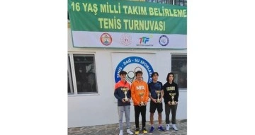 16 yaşındaki Muğlalı tenisçi Türkiye’yi temsil edecek