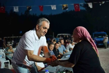 18. Alim Pınarı Yayla Şenlikleri’ne katılan ilk başkan Semih Esen oldu
