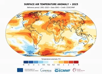 2023 kayıt altına alınan en sıcak yıl oldu
