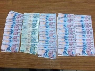 47 bin lira sahte parayla yakalanan şüpheli gözaltına alındı
