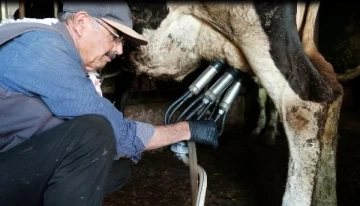 6 tonluk süt soğutma tankı hibe edildi