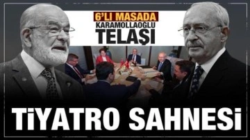 6&rsquo;lı masada Temel Karamollaoğlu telaşı, CHP&rsquo;de helalleşme tiyatrosu