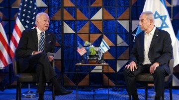 ABD Başkanı Biden, İsrail Başbakanı Netanyahu ile Görüştü