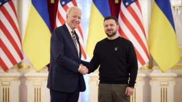 ABD Başkanı Biden, Ukrayna Devlet Başkanı Zelenskiy'le görüştü