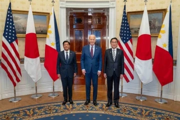 ABD, Japonya ve Filipinler liderlerinden üçlü zirve
