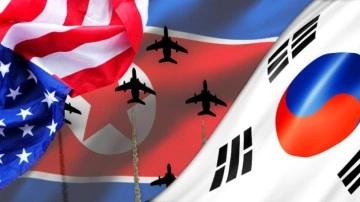 ABD savaş uçağı Güney'e inmişti! Kuzey Kore'den, ABD açıklaması: Savaş halindeyiz