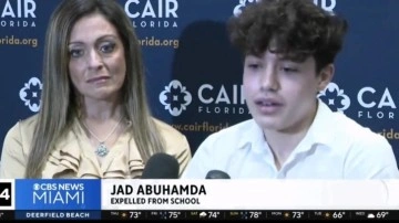 ABD'de bir lise öğrencisi, annesi Filistin'i destekliyor diye okuldan atıldı