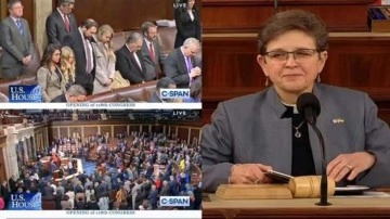 ABD'de siyasi kargaşa Meclis'te yapılan duayla aşılmaya çalışıldı
