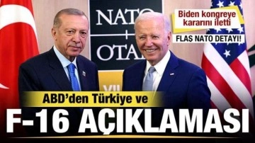 ABD'den F-16 ve Türkiye açıklaması! Biden harekete geçti! Dikkat çeken NATO detayı