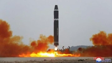 ABD'nin hamlesi sonrası Kuzey Kore'den balistik füze denemesi