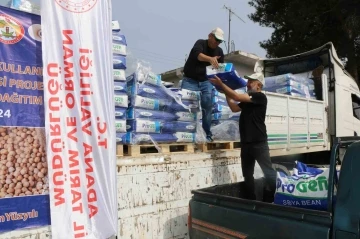 Adana’da 22 ton soya tohumu dağıtıldı
