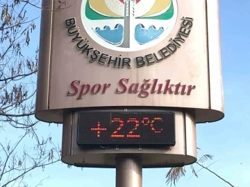 Adana’da termometreler 22 dereceyi gösterdi
