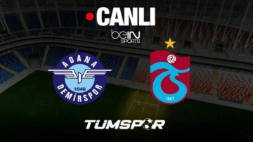 Adana Demirspor Trabzonspor maçı canlı izle beIN Sports HD1 | ADS TS şifresiz veren kanallar