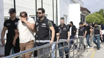 Adana merkezli "Ayar-3" operasyonlarında yakalanan 10 şüpheli tutuklandı