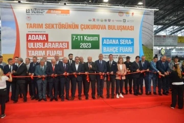 Adana Uluslararası Tarım Fuarı açıldı