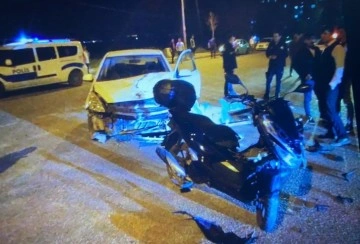 Adıyaman'da Otomobil ve Motosiklet Kaza Yaptı: 1 Kişi Ağır Yaralandı