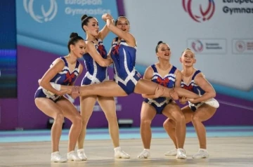 Aerobik Cimnastik Avrupa Şampiyonası seremonisi gerçekleşti