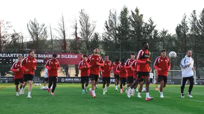 Gaziantep FK'da Erzurumspor FK karşılaşması için mesai