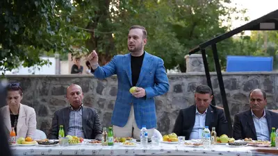 Gaziantep'te Samed Ağırbaş'tan plastik tüketimine karşı ortak sorumluluk çağrısı