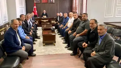 Ceylan, Muhtarlar Günü kapsamında Araban’daki muhtarları ağırladı